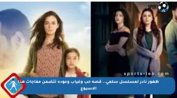 ظهور نادر لمسلسل سلمى.. قصة حب وغياب وعودة تتضمن مفاجآت هذا الأسبوع